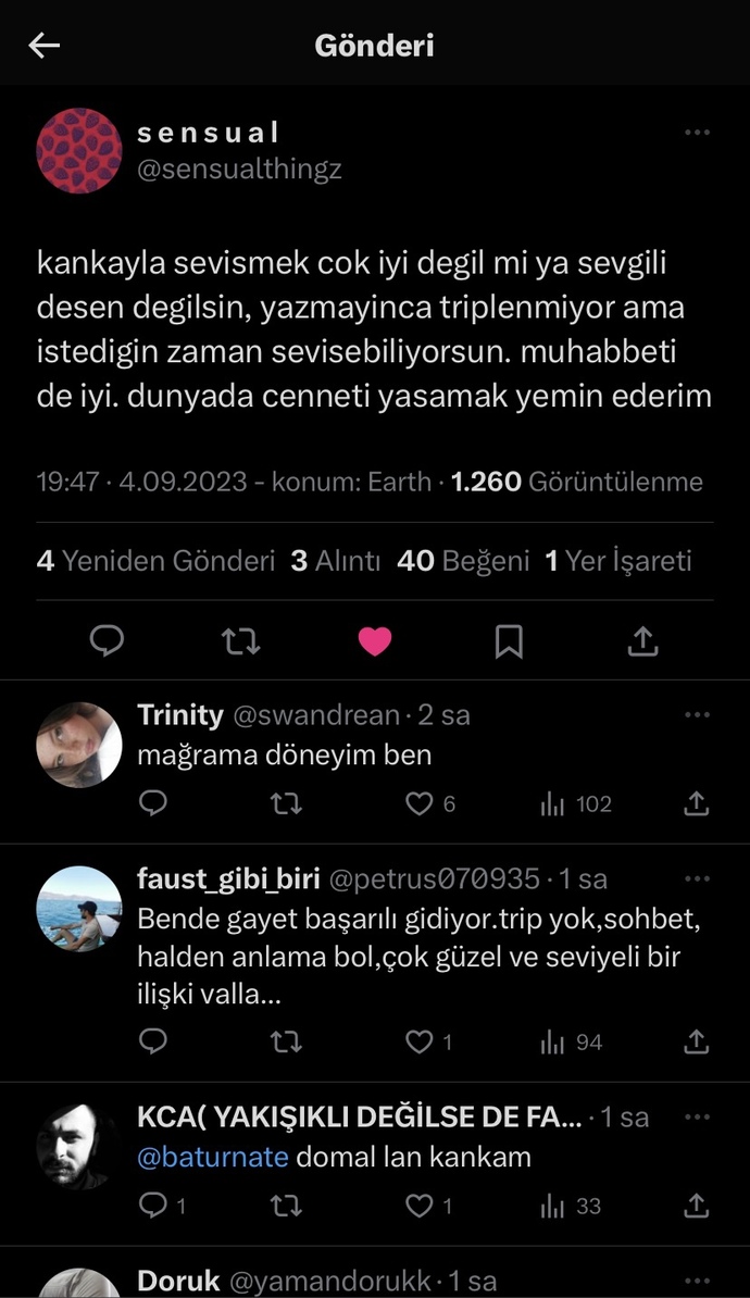 Boyle kankaniz var mı ? Olmasini istermiydiniz 😅?
