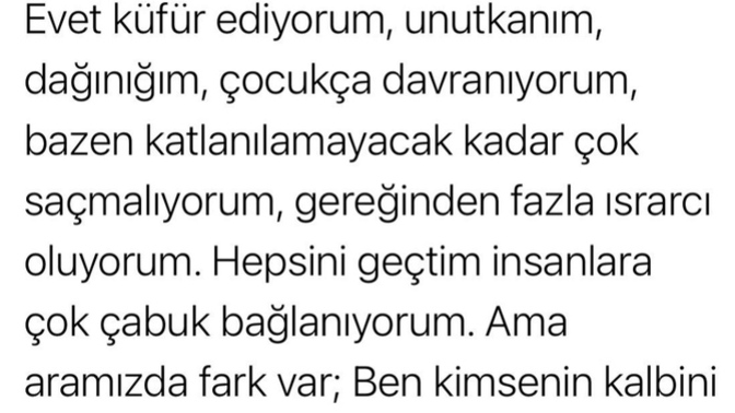 Sizi diğer insanlardan ayıran farklarınız var mı?