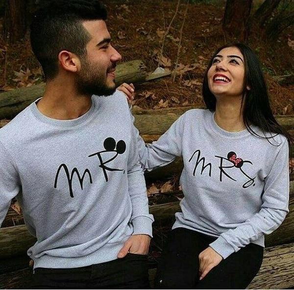 Sevgiliyle bir örnek giyinmek size göre mi?