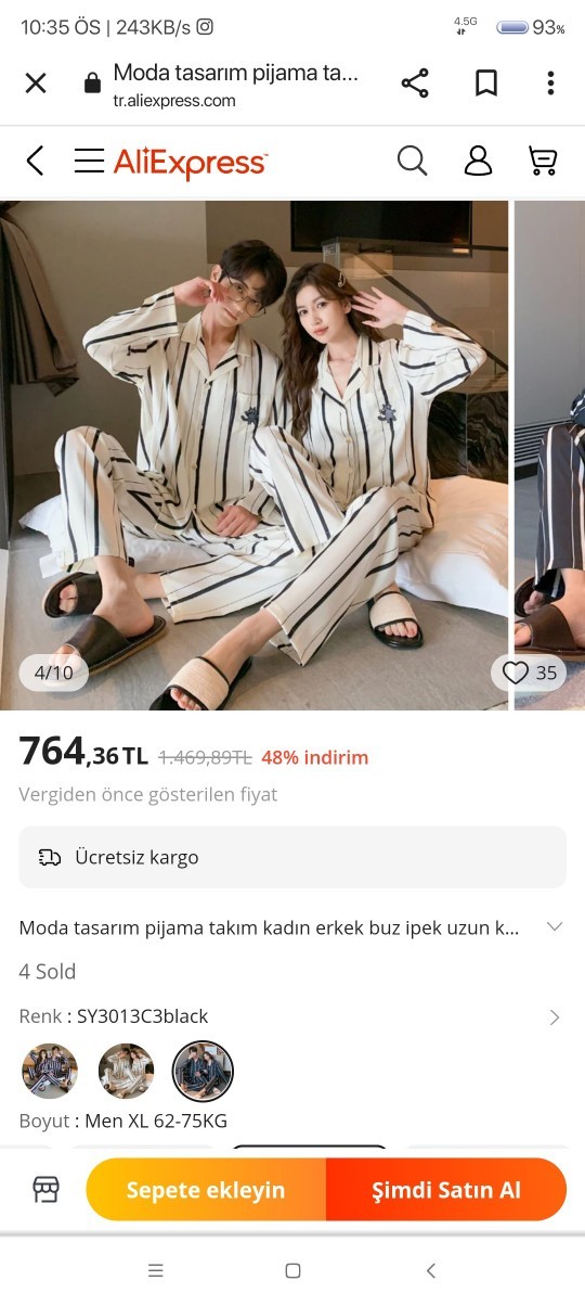 Sevgiliyle bir örnek giyinmek size göre mi?