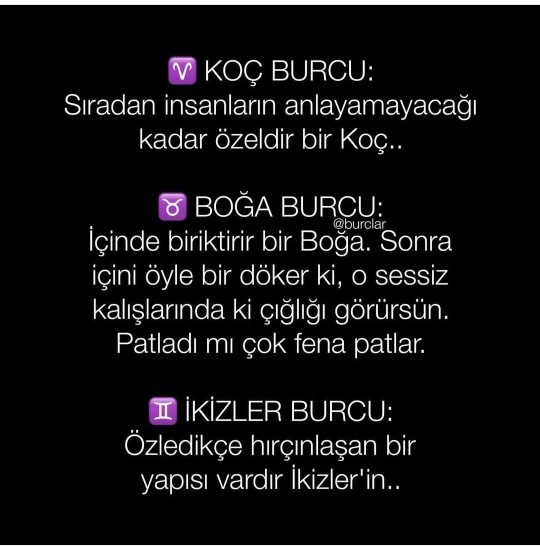 Burçların farkındalıkları Nelerdir?