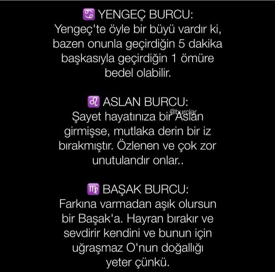 Burçların farkındalıkları Nelerdir?