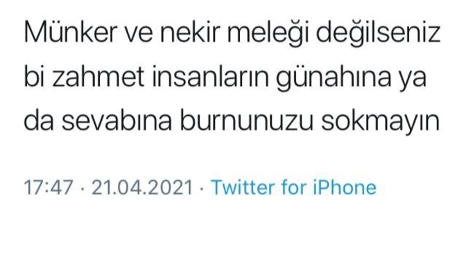En burnunuzu soktuğunuz şey nedir?