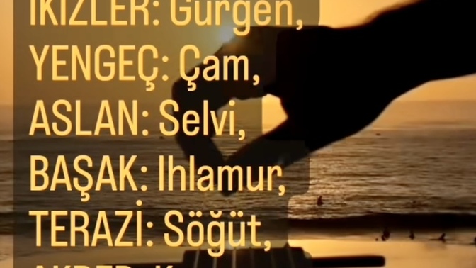 Burcuna göre senin ağacın hangisi?