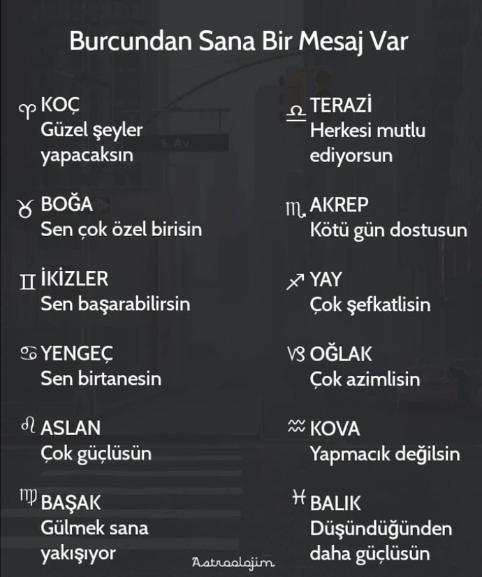 Burcundan sana nasıl bir mesaj var?