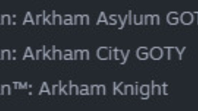 Steamde Batman oyunları paketi aldım bu 3 oyundan ilk hangisini oynamaya başlamalıyım?