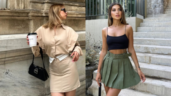 Kadınlara pileli etek mi daha çok yakışıyor, düz etek mi?