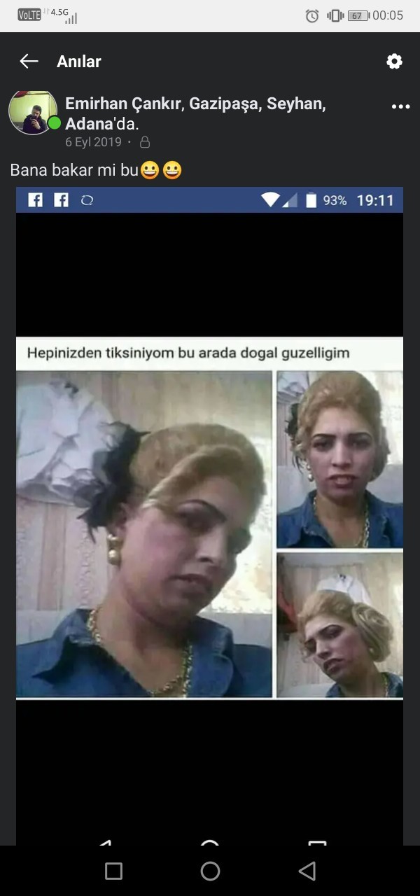 Dogal guzelim diyen var mı ?