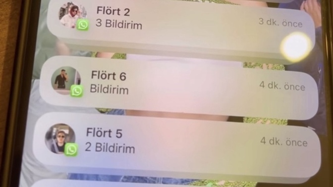 Erkeklerin hepsi aldatır diyen kızların telefonu böyleymiş Doğru mu?