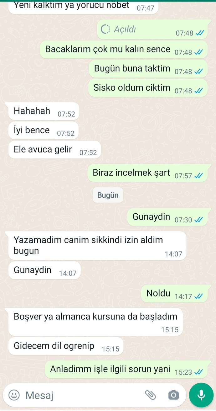 Flörtüme yazmalı mıyım sizce hic anlamiyorum bu işlerden🥺?