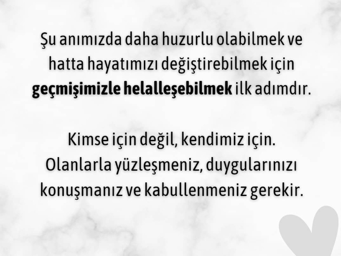 Helalleşmek kolay mıdır?