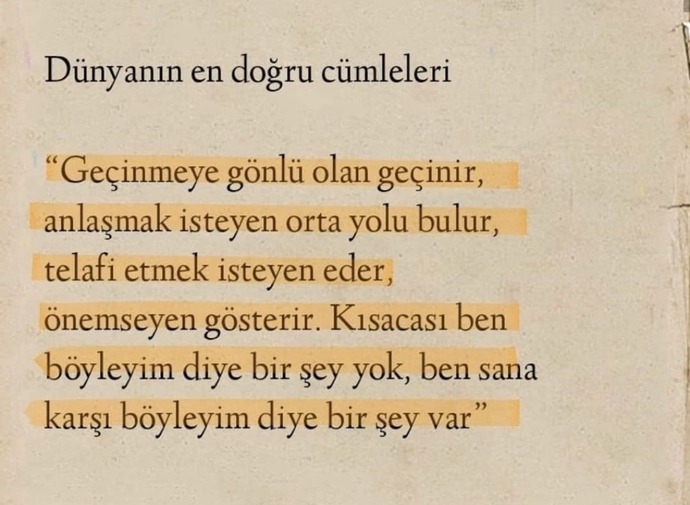 Ben Böyleyim diyen insanlar hakkındaki düşünceleriniz nelerdir?