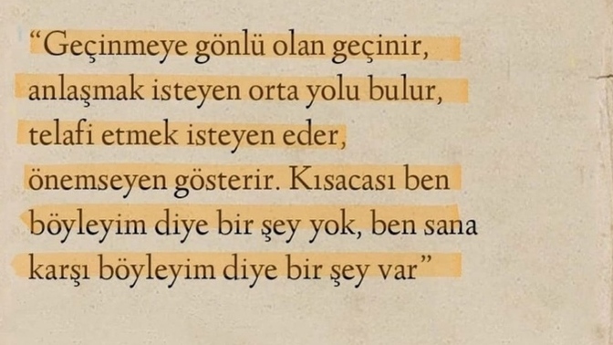 "Ben Böyleyim" diyen insanlar hakkındaki düşünceleriniz nelerdir?