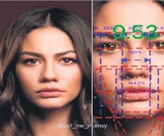 Demet özdemir'in bu fotoğrafında yanlış olan sizce makyajı mı?