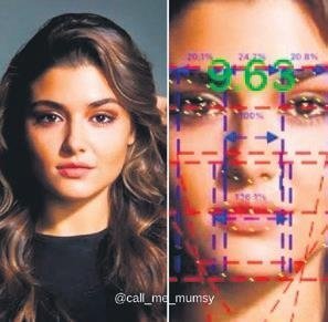 Demet özdemir'in bu fotoğrafında yanlış olan sizce makyajı mı?