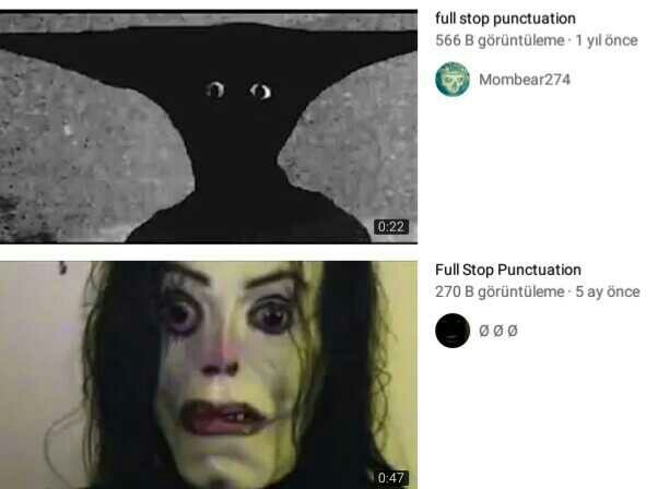 Youtube da ø harfini aratinca noluyo biliyo musunuz?