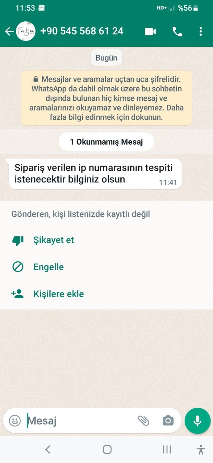 Kapıda ödemeli kargoyu almadım diye yasal işlem başlatılır mi?