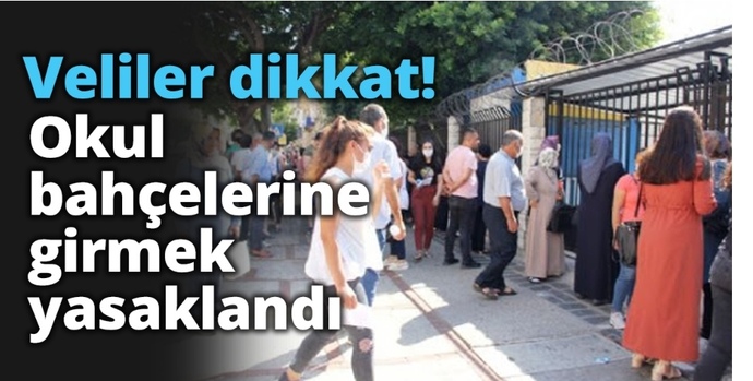 Velilerin okul bahçesine girmesi yasaklandı. Bu konuda ne düşünüyorsunuz?