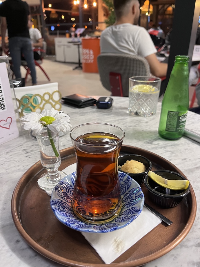 Çaya limon atar mısınız?