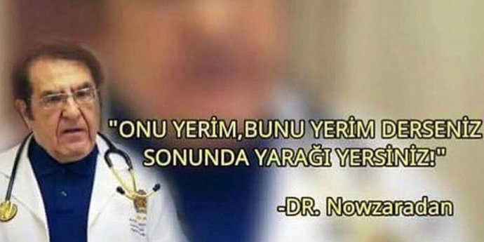 Önüne geleni yer misin?