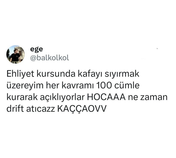 Hiç trafik cezası yediniz mi?