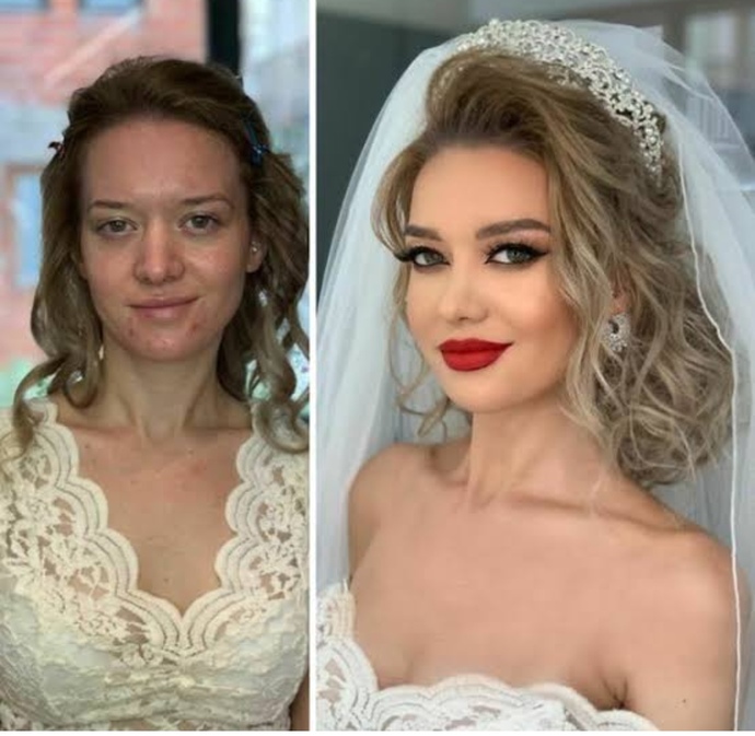 Makyaj bir insanı bu kadar değiştirir mi, bu kadar abartı makyaj normal mi 😂?