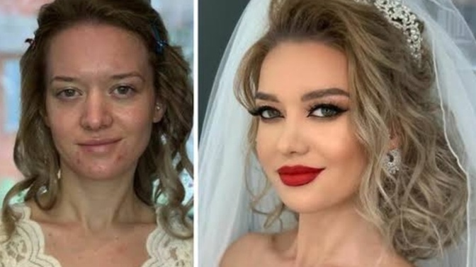 Makyaj bir insanı bu kadar değiştirir mi, bu kadar abartı makyaj normal mi 😂?