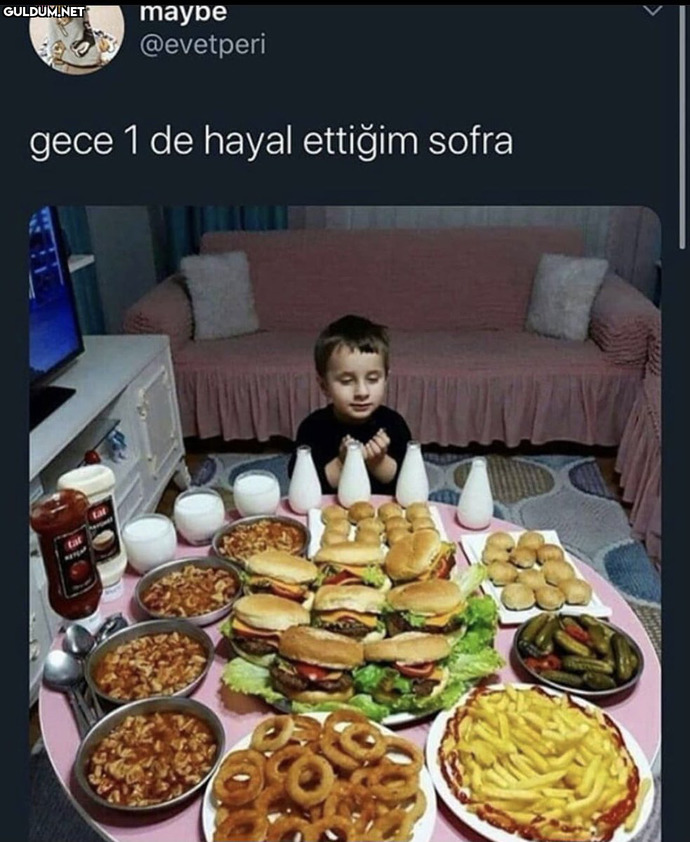 Öff abi ne olacak benim bu maymun iştahım 🤤