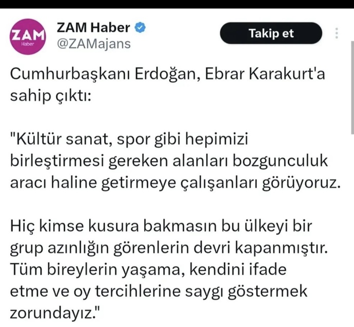 Ebrar Karakurt neden destekledin?