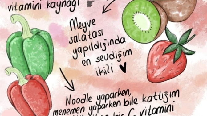 En sevdiğiniz, C vitamini yiyecekleri hangileri?