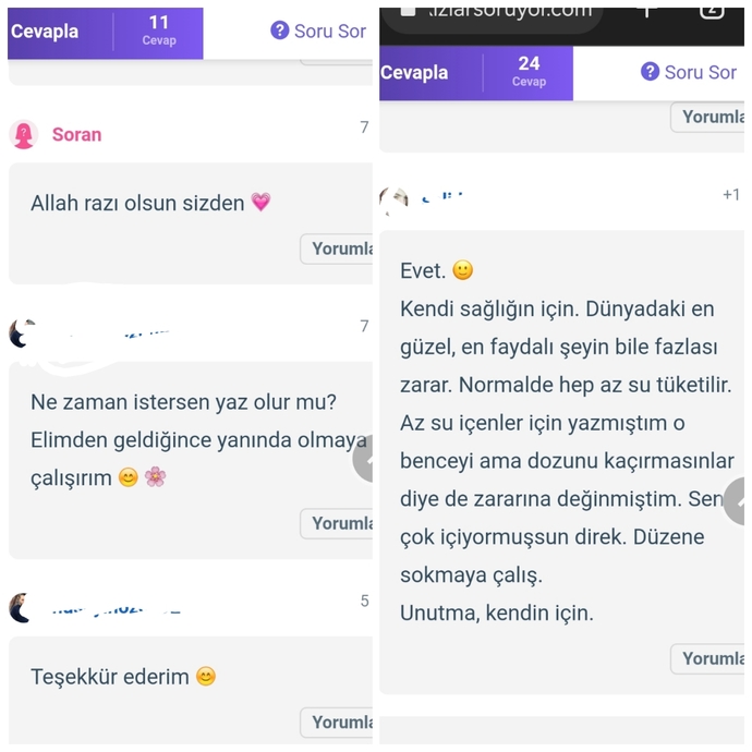 Sizce hangisi daha samimi?