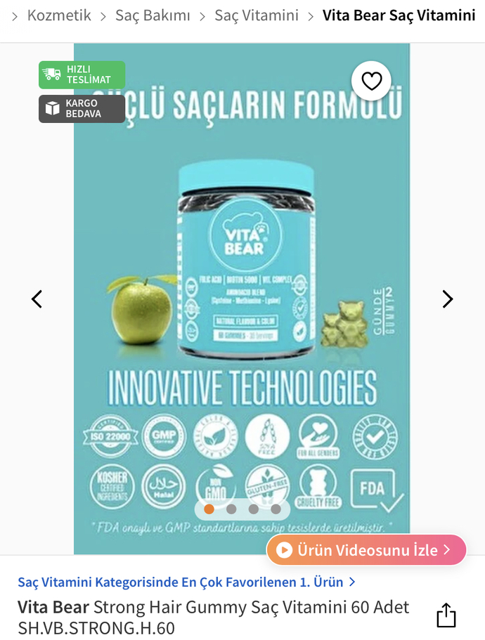 Saçın hızlı uzaması için neler önerirsiniz?