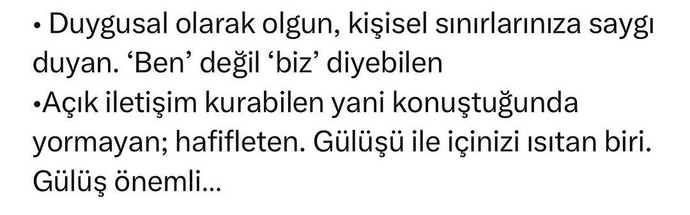 Evlenilecek insan profili nasıl olmalı?