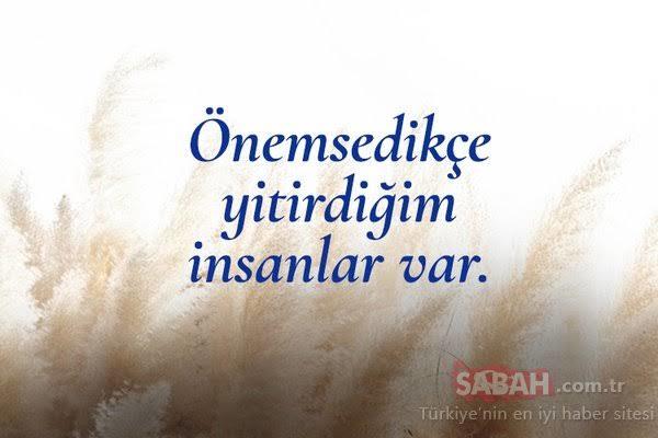 Önemseyip de kaybettiğiniz insanlar var mı?