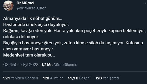 Almanyaya göçen Türk doktorun ilk nöbet günü! Biz doktorları neden kaybediyoruz?