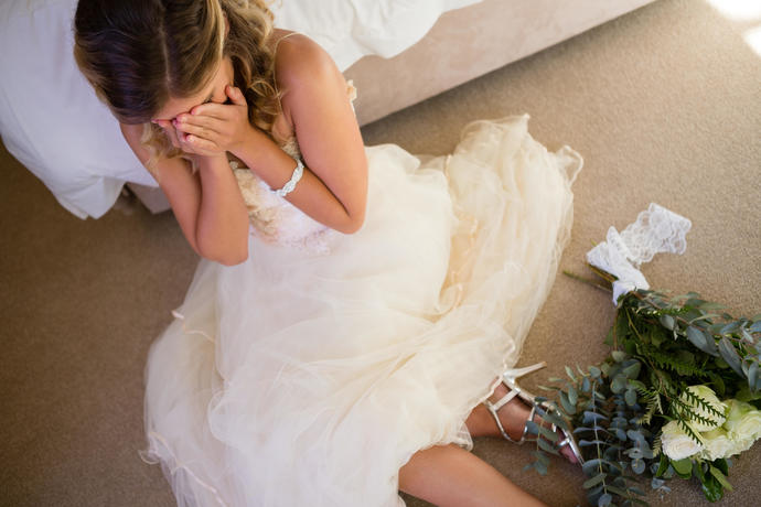 Nikah günü terk edilen kız