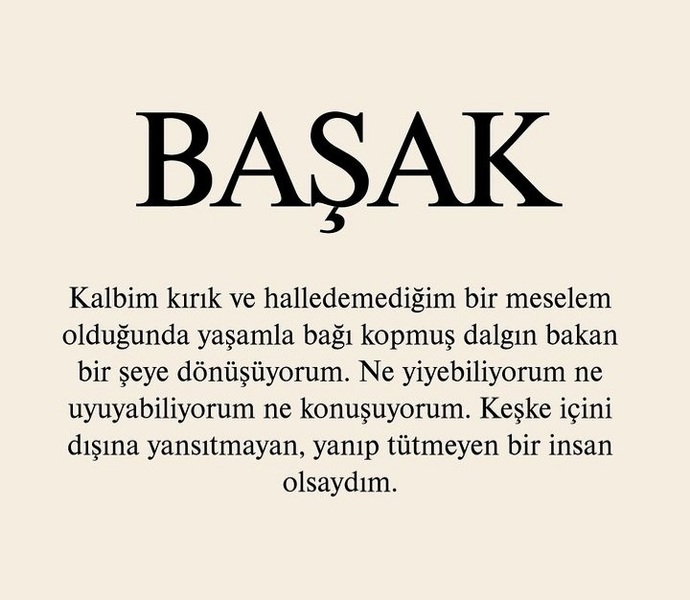 Başak burcun hissiyatı..♍