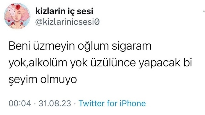 Sen, üzülünce ne yapıyorsun?