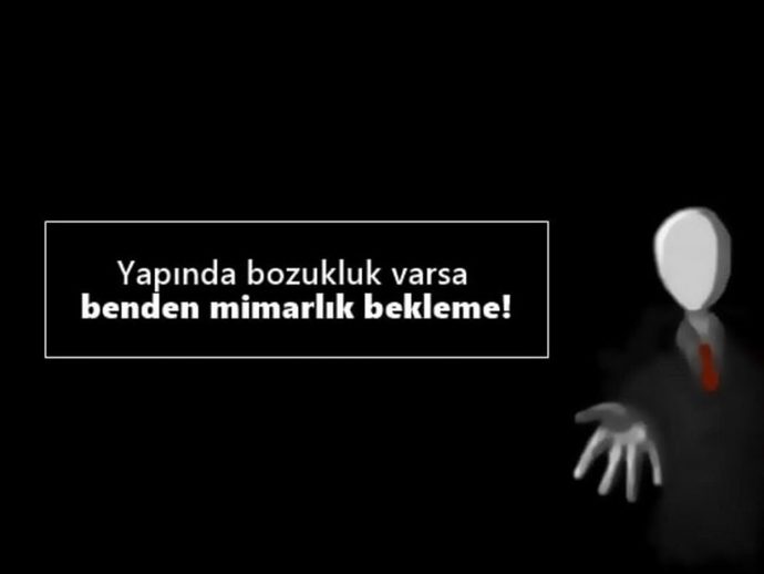 Bozuk olanları sadece yıkarız