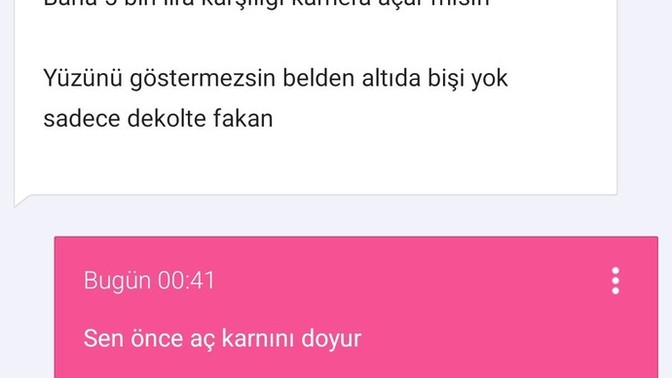 Yiyen var mı bu numarayı ya hala?