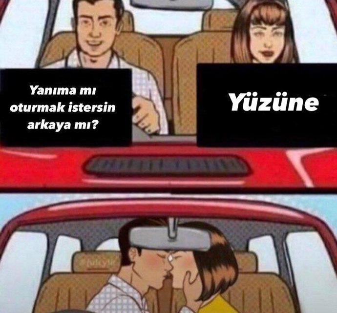 Görsel Mizahi amaçlıdır, cinsel bir soru değildir.