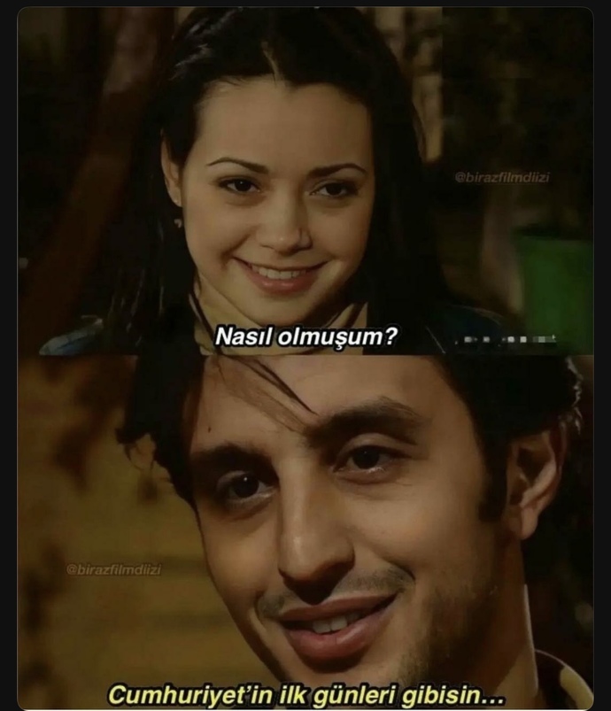 Bundan daha iyi iltifat varsa da ben bilmiyorum. var mı?