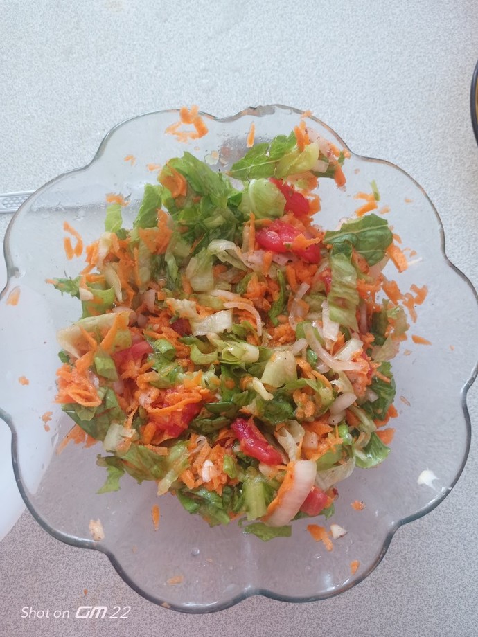 Çoban salatası yaptım. Nasıl olmuş?