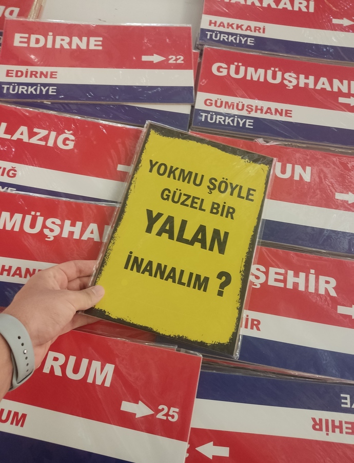 Yalan söyleyenleri sevmiyorum, siz de öyle misiniz?