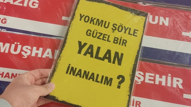 Yalan söyleyenleri sevmiyorum, siz de öyle misiniz?