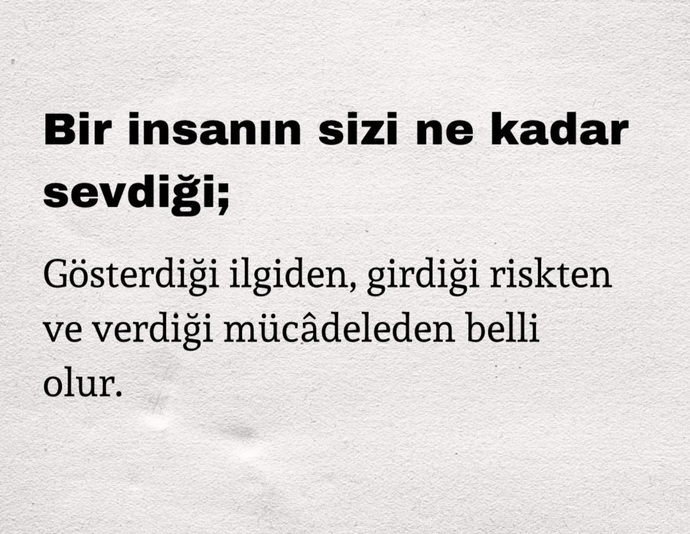 Bir insanın sizi ne kadar sevdiğini nasıl anlarsınız?