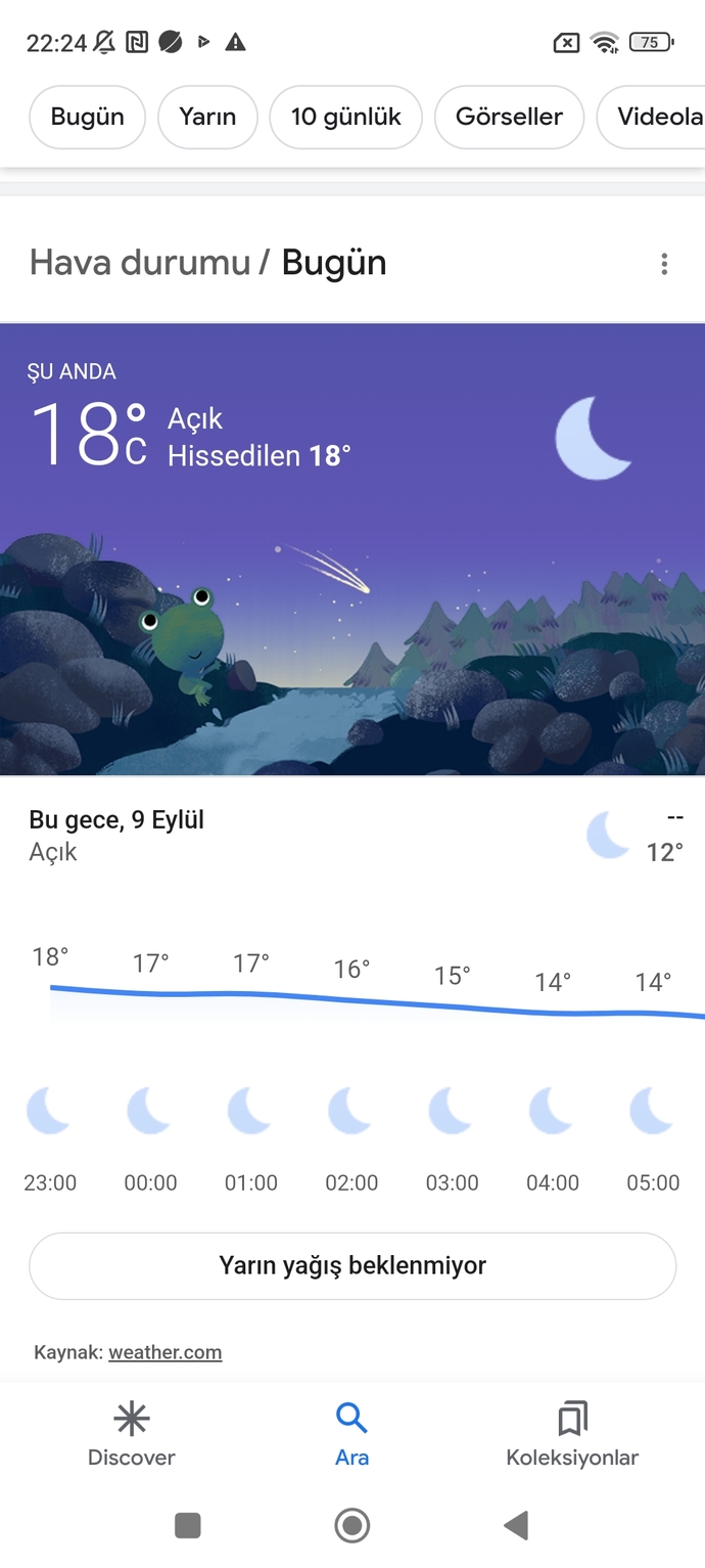 Sizin oralarda da sonbahar etkisini gösterdi mi?