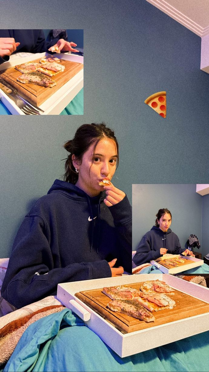 Gece gece pizza siparişi ettim bu yağlanmayı nasıl önleyeceğim 😂?