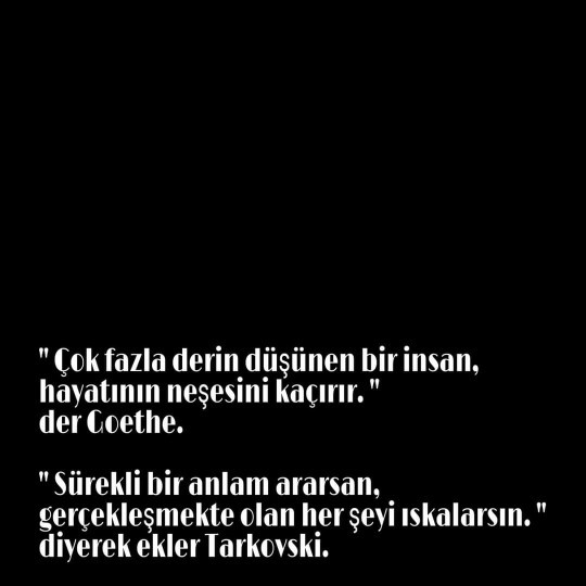 Düşünmekten çıldıracağım?