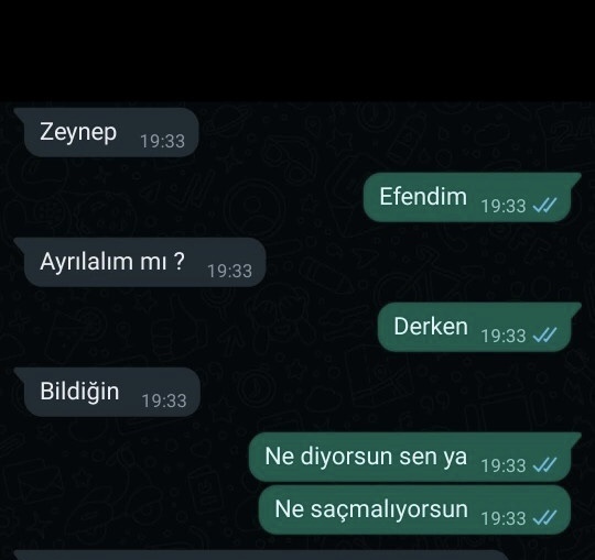 acı çekmeden ilişki mi bitermiş o can cıkıcak bir yerden..